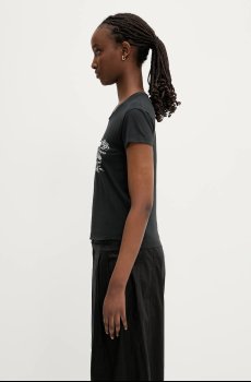 Хлопковая футболка MM6 Maison Margiela