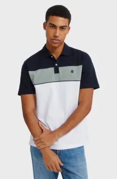 Мужское поло slim fit Разноцветный XL SPRINGFIELD 4403096