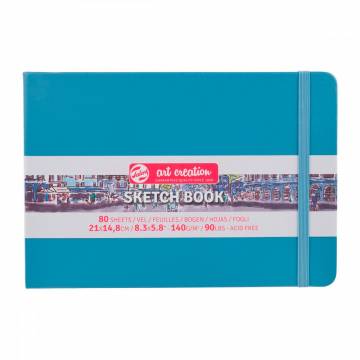 Блокнот Royal Talens Lake Blue 15 х 21 см (9314215M) Блокнот Royal Talens Lake Blue 15 х 21 см (9314215M)