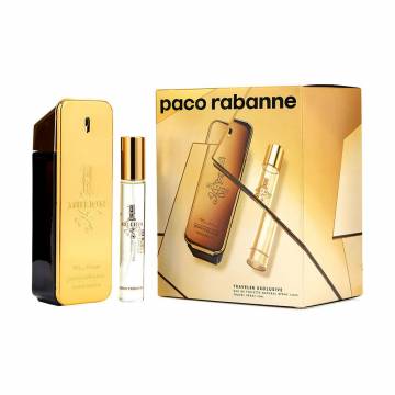 Парфюмированный набор мужской Rabanne 1 Million (туалетная вода, 100 мл + туалетная вода, 20 мл) Парфюмированный набор мужской Rabanne 1 Million (туалетная вода, 100 мл + туалетная вода, 20 мл)