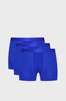 Мужские синие боксеры (3 шт) TRUNK Разноцветный XL Tommy Hilfiger UM0UM02760