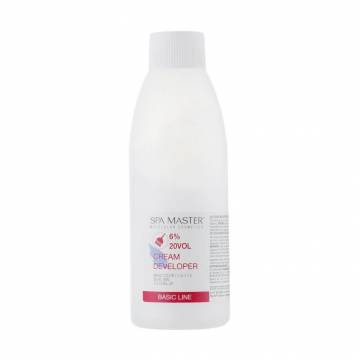 Крем-окислитель для краски Spa Master Basic Line Cream Developer 6%, 20 Vol, 100 мл Крем-окислитель для краски Spa Master Basic Line Cream Developer 6%, 20 Vol, 100 мл