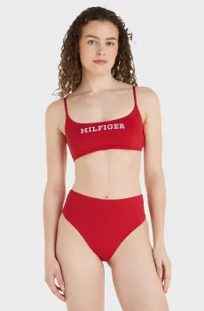 Женские красные трусики от купальника Красный XS Tommy Hilfiger UW0UW05305