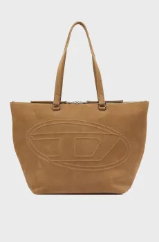 Коричневая замшевая сумка 2.0 1DR DOME Коричневый ONESIZE Diesel X10784 P9026