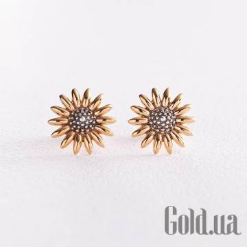 Серьги-гвоздики Украина