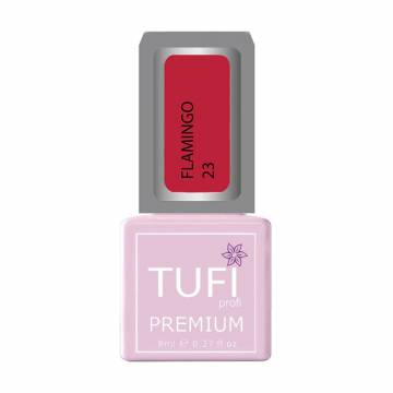 Гель-лак для ногтей Tufi profi Premium Flamingo 23 Томатный, 8 мл Гель-лак для ногтей Tufi profi Premium Flamingo 23 Томатный, 8 мл