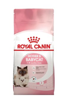 Сухой корм для кошек во время беременности и котят от 1 до 4 месяцев Royal Canin Mother & Babycat, 2 кг (2544020)