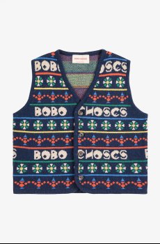 Детская жилетка с добавлением шерсти Bobo Choses Toys