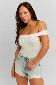 Женский белый топ Белый M Tally Weijl STSCOLADA