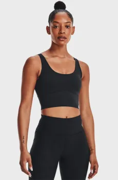 Женский черный топ Meridian Fitted Crop Tank Черный XS Under Armour 1373924-001