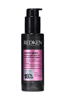 Масло Redken Naked Gloss Lightweight Shine Oil для защиты цвета и сияния окрашенных волос, 100 мл