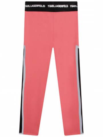 Karl Lagerfeld Kids Легінси Z14202 M Рожевий Regular Fit Karl Lagerfeld Kids Легінси Z14202 M Рожевий Regular Fit