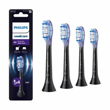 Сменные насадки для электрической звуковой зубной щетки Philips Sonicare Premium Gum Care HX9054/88, 4 шт Сменные насадки для электрической звуковой зубной щетки Philips Sonicare Premium Gum Care HX9054/88, 4 шт