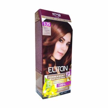 Крем-краска для волос Elitan Intensive And Natural Color 5.75 Интенсивный каштан, 115 мл Крем-краска для волос Elitan Intensive And Natural Color 5.75 Интенсивный каштан, 115 мл