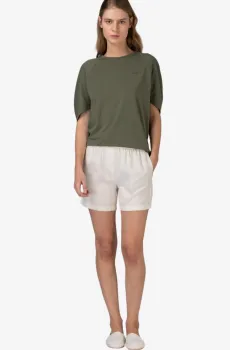 Женские белые шорты Белый 38 Lacoste GF010303K