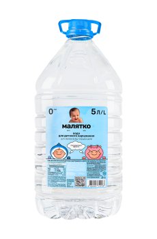 Детская питьевая негазированная вода Малятко, 5 л