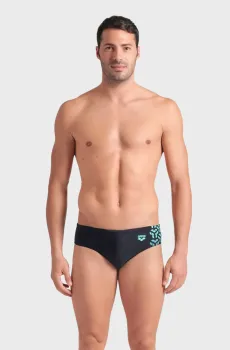 Мужские черные плавки KIKKO V SWIM BRIEFS Черный 80 Arena 006750-508