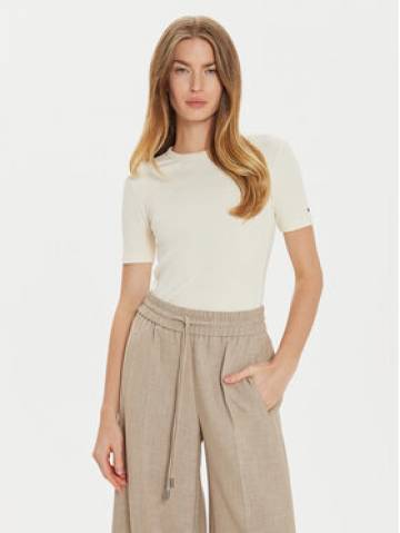 Tommy Hilfiger Футболка WW0WW43918 Бежевий Slim Fit