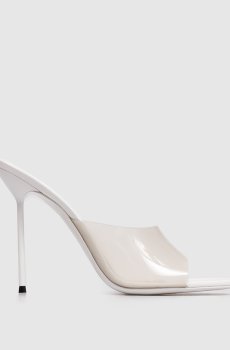 Белые мюли LIDIA