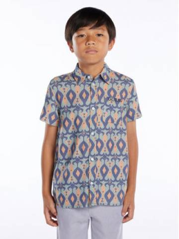 Guess Сорочка L3GH02 WFBT0 Голубий Regular Fit Guess Сорочка L3GH02 WFBT0 Голубий Regular Fit
