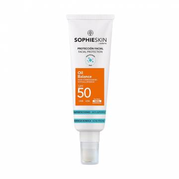 Солнцезащитный себорегулирующий флюид для лица Sophieskin Facial Protection Oil Balance, SPF 50, 50 мл