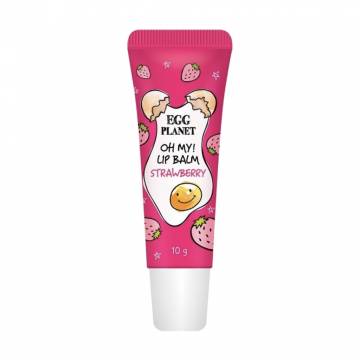 Бальзам для губ Daeng Gi Meo Ri Egg Planet Oh My! Lip Balm, с ароматом клубники, 10 г Бальзам для губ Daeng Gi Meo Ri Egg Planet Oh My! Lip Balm, с ароматом клубники, 10 г