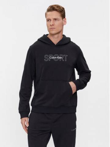 Calvin Klein Performance Світшот Graphic 00GMS4W339 Чорний Regular Fit Calvin Klein Performance Світшот Graphic 00GMS4W339 Чорний Regular Fit