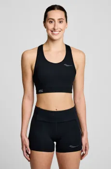 Женский черный топ Черный XL Saucony SAW800449-BK