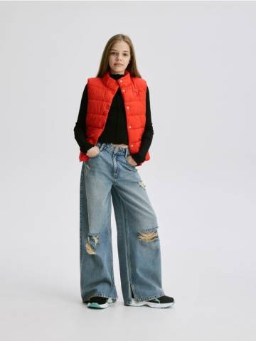 Reserved - GIRLS` OUT VEST - червоний - 531CV-33X Reserved - GIRLS` OUT VEST - червоний - 531CV-33X