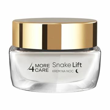 Восстанавливающий ночной крем для лица More4Care Snake Lift Rebuilding Anti-Wrinkle Night Cream, 50 мл