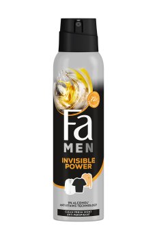 Антиперспирант-спрей Fa Men Invisible Power 72H чистый свежий аромат, мужской, 150 мл