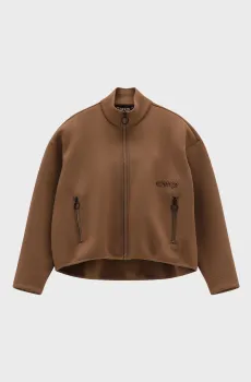 Женская коричневая спортивная кофта STRETCH Коричневый S CMP 35D4906-P518