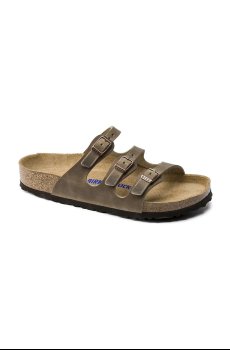 Кожаные шлепанцы Birkenstock Florida SFB