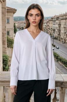 Віскозна блузка - білий