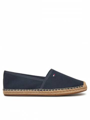 Tommy Hilfiger Еспадрильї Flag Canvas Espadrille FW0FW08541 Cиній