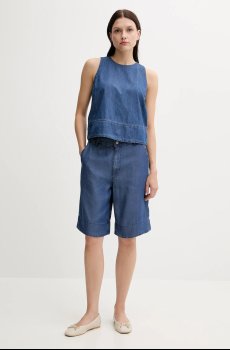 Хлопковая блузка United Colors of Benetton