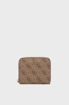 Женский бежевый кошелек с узором Бежевый ONESIZE Guess SWSG74.59137;LTL