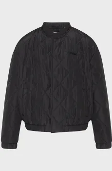 Женский черный бомбер Черный XS Guess V6RL03.WL132;JBLK