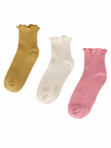 JENNY Шкарпетки 7KB-003-SS25 (3-pack) Жовтий JENNY Шкарпетки 7KB-003-SS25 (3-pack) Жовтий