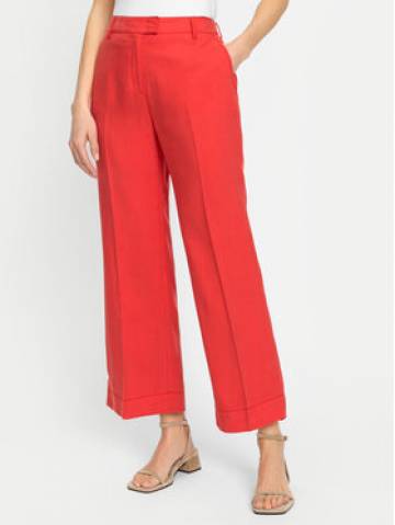 Olsen Штани з тканини 14002165 Червоний Straight Fit Olsen Штани з тканини 14002165 Червоний Straight Fit