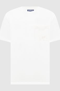 Белая футболка Titan с вышивкой эмблемы