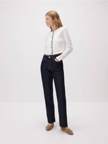 Reserved - LADIES` BLAZER - кремовий - 7781B-01X Reserved - LADIES` BLAZER - кремовий - 7781B-01X