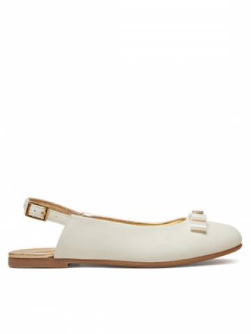 Tommy Hilfiger Босоніжки Ballerina Chanel T4A3-33929-0206 S Écru Tommy Hilfiger Босоніжки Ballerina Chanel T4A3-33929-0206 S Écru