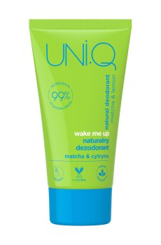 Гелевый дезодорант UNI.Q Natural Deodorant, Matcha & Lemon, 50 мл
