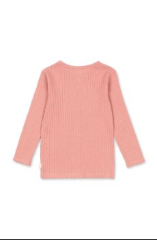 Хлопковый детский лонгслив Konges Sløjd MINNIE BLOUSE GOTS