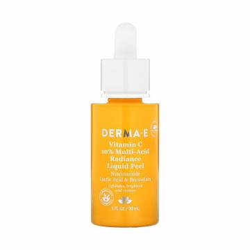 Уценка! Мультикислотный жидкий пилинг Derma E Vitamin C 10% Multi-Acid Radiance Liquid Peel для сияния кожи лица, 30 мл Уценка! Мультикислотный жидкий пилинг Derma E Vitamin C 10% Multi-Acid Radiance Liquid Peel для сияния кожи лица, 30 мл