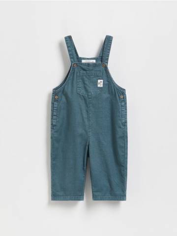 Reserved - Комбінезон з високим вмістом льону - темно-синій - 4274G-95X