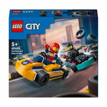 Конструктор LEGO City Картинг и гонщики, 99 деталей, от 5 лет (60400) Конструктор LEGO City Картинг и гонщики, 99 деталей, от 5 лет (60400)