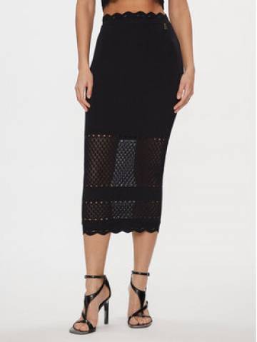 Patrizia Pepe Спідниця-міді 8G0371/K171-K103 Чорний Slim Fit Patrizia Pepe Спідниця-міді 8G0371/K171-K103 Чорний Slim Fit