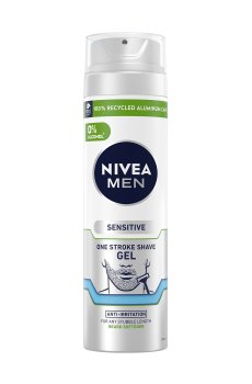 Мужской гель для бритья NIVEA MEN Сверхскольжение, смягчает щетину для легкого бритья без раздражения, 200 мл